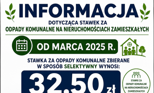 Zdjęcie do Informacja o stawkach za odpady komunalne