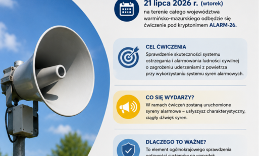 Zdjęcie do Uwaga! Ćwiczenia ALARM-26